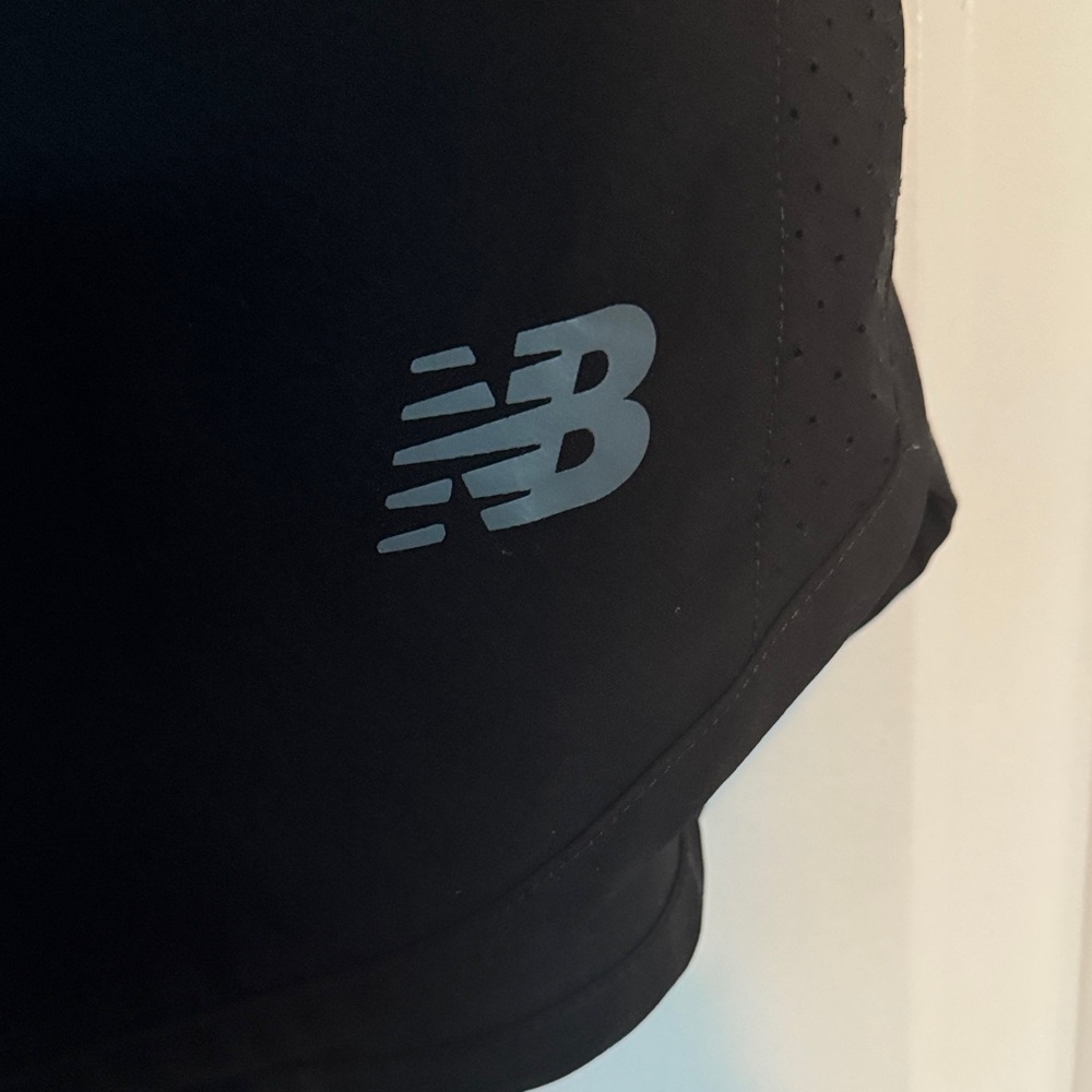 New Balance Women's Black 5” Running Shorts - Picture 2 of 6